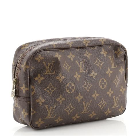 lv trousse|Trio Toiletry Pouch in LV Monogram .